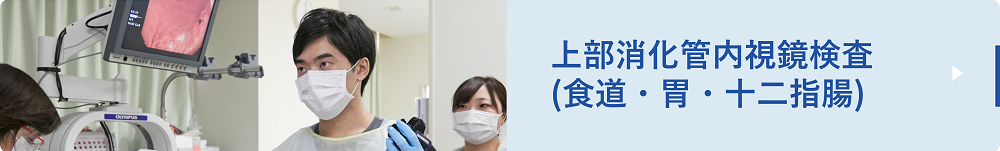 上部消化管とは食道・胃・十二指腸を指します。昔から「胃カメラ」と言われてきたものです。