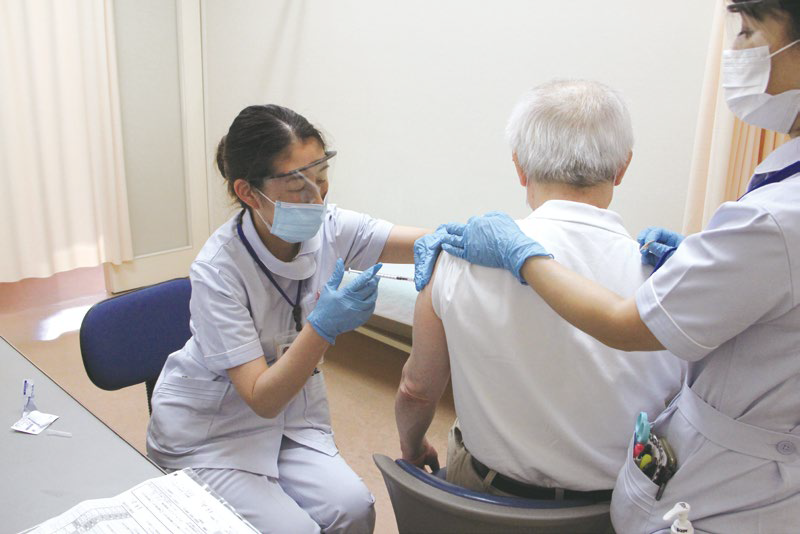 高齢者へのワクチン接種