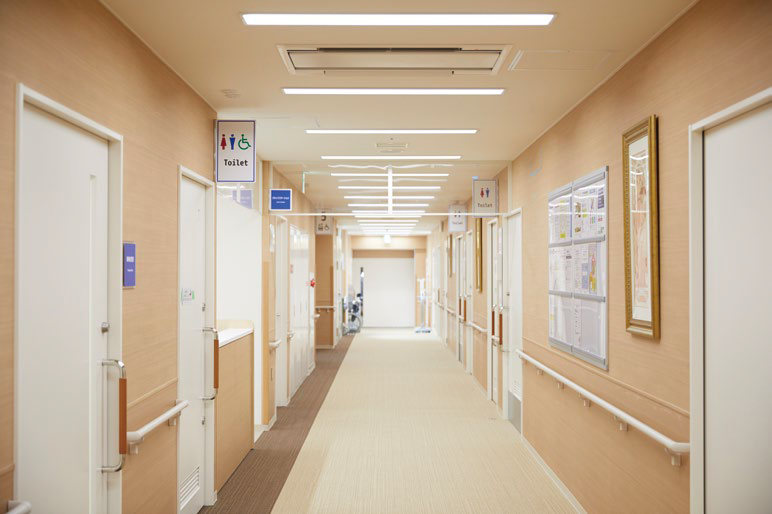 総合病院北館5階女性専用フロア