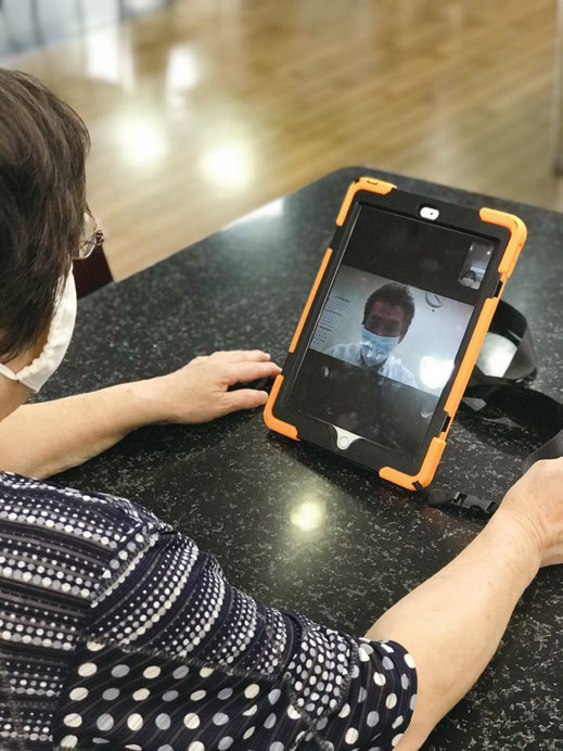 オンライン面会